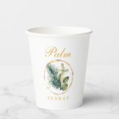 Gobelets En Papier Dimanche du Palm (Recto)