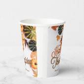 Gobelets En Papier Dîner d'entreprise sur mesure Bon thanksgiving Fal (Droite)