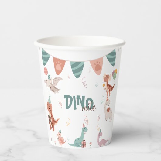 Gobelets En Papier Dino-Mite (Recto)