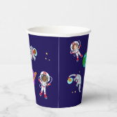 Gobelets En Papier Dinos in Space (Droite)