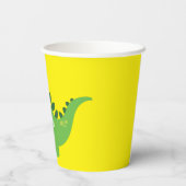 Gobelets En Papier Dinosaur mignon 1er anniversaire fête des enfants (Verso)