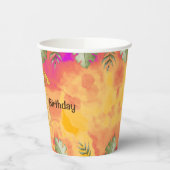 Gobelets En Papier Dinosaur Stomp Chomp Rawr 4e anniversaire fête (Gauche)