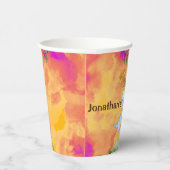 Gobelets En Papier Dinosaur Stomp Chomp Rawr 5e anniversaire fête (Droite)