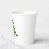 Gobelets En Papier Dinosaur valentines tasse de papier (Gauche)