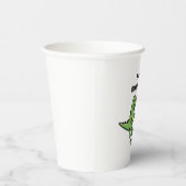 Gobelets En Papier Dinosaur valentines tasse de papier (Droite)