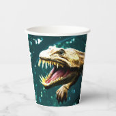 Gobelets En Papier Dinosaure (Recto)