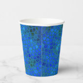 Gobelets En Papier Dinosaure bleu caché (Droite)