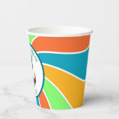 Gobelets En Papier Dinosaure thème fête d'anniversaire de l'enfant Pe (Verso)