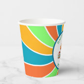 Gobelets En Papier Dinosaure thème fête d'anniversaire de l'enfant Pe (Recto)