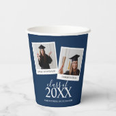 Gobelets En Papier Diplôme conjoint | 2 tasses de papier photo (Verso)