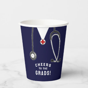 Gobelets En Papier Diplôme de l'école de soins infirmiers
