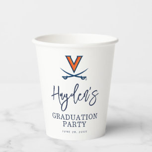 Gobelets En Papier Diplômé de l'Université de Virginie