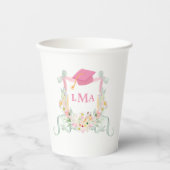 Gobelets En Papier Diplôme de monogramme de l'artiste (Recto)