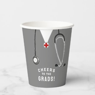 Gobelets En Papier Diplôme École d'Infirmières