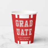 Gobelets En Papier Diplômé en variation de couleur de l'Arrière - pla (Verso)