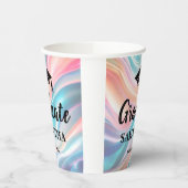 Gobelets En Papier Diplômé Moderne (Gauche)