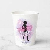 Gobelets En Papier Disco Darlin' Équipe de la mariée ID928  (Verso)