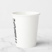 Gobelets En Papier Disons Non à l'Intelligence Artificielle (Gauche)
