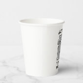 Gobelets En Papier Disons Non à l'Intelligence Artificielle (Droite)