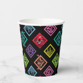 Gobelets En Papier DJ Scooby-Doo Motif (Recto)