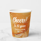 Gobelets En Papier do-it-yourself anniversaire (Recto)