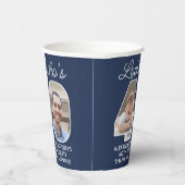 Gobelets En Papier do-it-yourself couleurs ・ Regardez qui est 40 Anni (Droite)