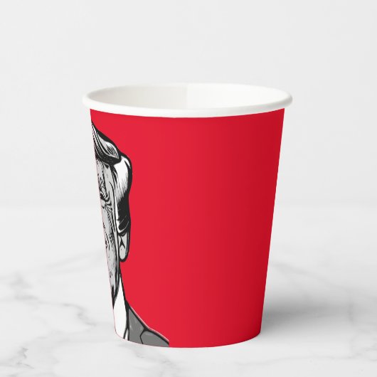 GOBELETS EN PAPIER DONALD TRUMP (Gauche)