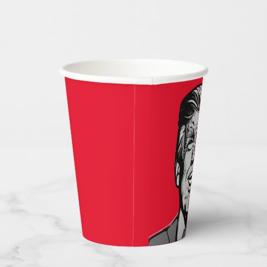 GOBELETS EN PAPIER DONALD TRUMP (Droite)