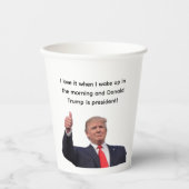 Gobelets En Papier Donald Trump 2024 (Recto)