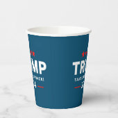 Gobelets En Papier Donald Trump 2024 et l'Amérique (Gauche)