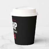 Gobelets En Papier Donald Trump 2024 redonne l'élection américaine (Gauche)