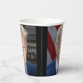 Gobelets En Papier Donald Trump 2025 Portrait du président américain (Droite)
