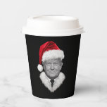 Gobelets En Papier Donald Trump Christmas Funny Santa Hat Don<br><div class="desc">Donald Trump Christmas Funny Santa Hat Don</div>