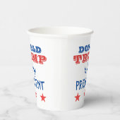 Gobelets En Papier Donald TRUMP est mon président (Droite)