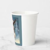 Gobelets En Papier Donkey de Noël 2 (Gauche)