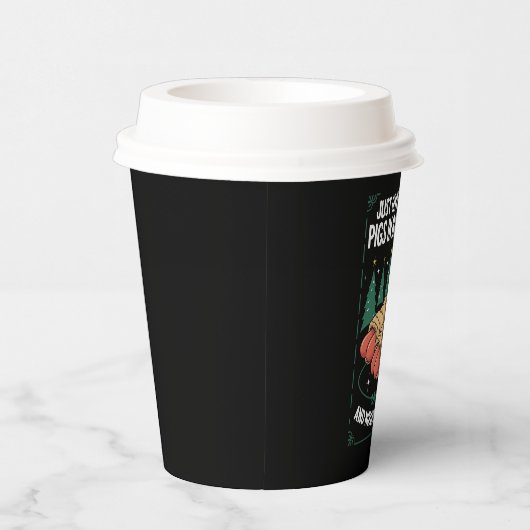 Gobelets En Papier Donne-Moi Juste Des Chiens Dans Des Couvertures Fê (Droite)