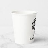 Gobelets En Papier Donner, c'est vivre (Droite)
