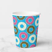 Gobelets En Papier Donut Kid's Birthday Party mite (Verso)