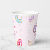 Gobelets En Papier Donut Sweet One Birthday Party Donut Birthday (Droite)
