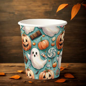 Gobelets En Papier Doodles d'Halloween