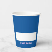 Gobelets En Papier Dormir avant l'anniversaire (Verso)