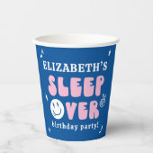 Gobelets En Papier Dormir avant l'anniversaire (Recto)