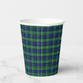 Gobelets En Papier Douglas Official Tartan avec monogramme / nom (Droite)