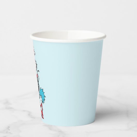 Gobelets En Papier Dr Seuss | Chat dans le Casquette, Chose un & Chos (Gauche)