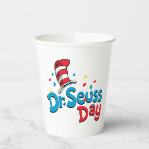 Gobelets En Papier Dr Seuss Day   Confetti