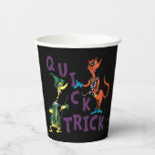 Gobelets En Papier Dr Seuss | Graphique d'Halloween en raccourci (Verso)