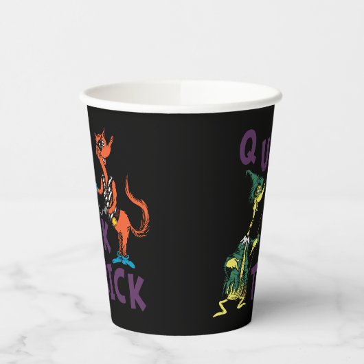 Gobelets En Papier Dr Seuss | Graphique d'Halloween en raccourci (Gauche)