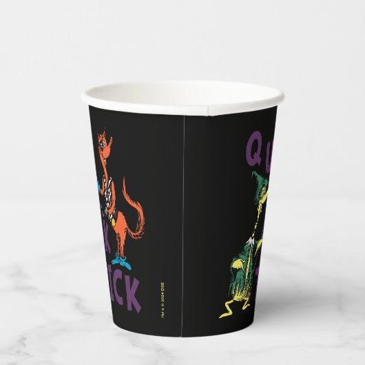 Gobelets En Papier Dr Seuss | Graphique d'Halloween en raccourci (Droite)