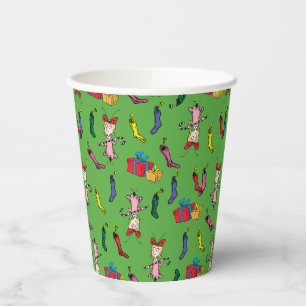 Gobelets En Papier Dr Seuss   Grinch   Cindy-Lou Qui Motif