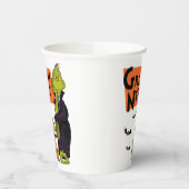 Gobelets En Papier Dr Seuss | Hallowen Grinch Night Graphic (Gauche)
